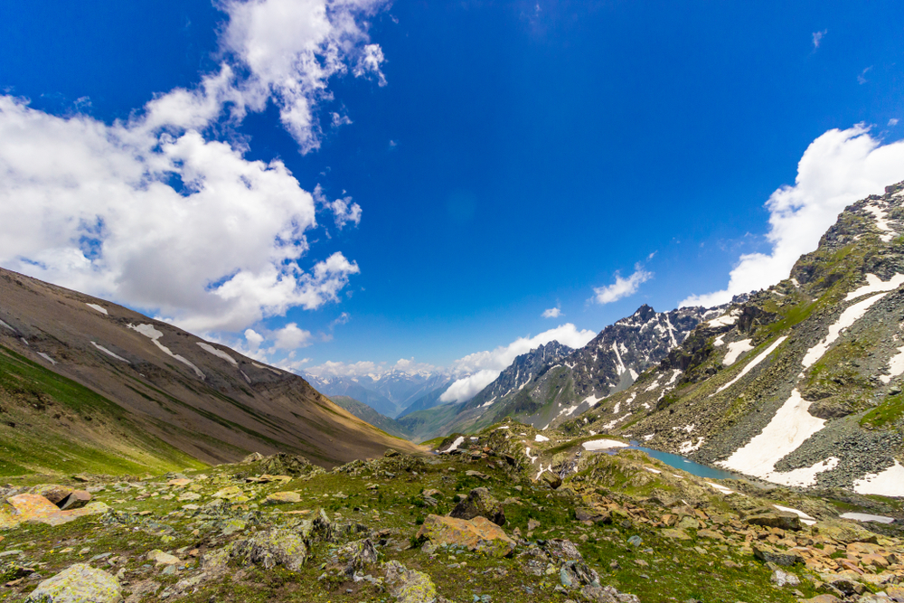 Nichnai Pass on Kashmir Great Lakes Trek