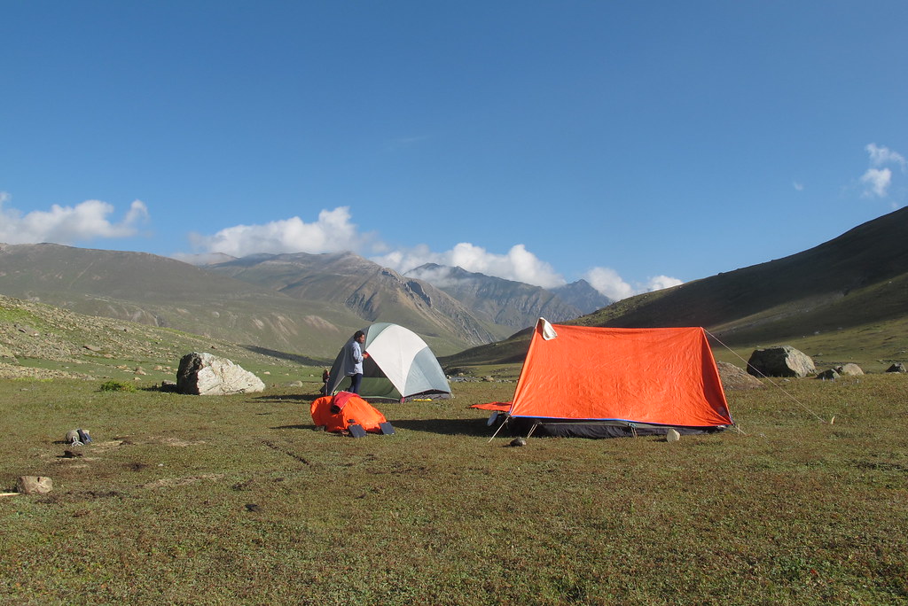 Satsar Lake Campsite on Kashmir Great Lakes Trek Day 6