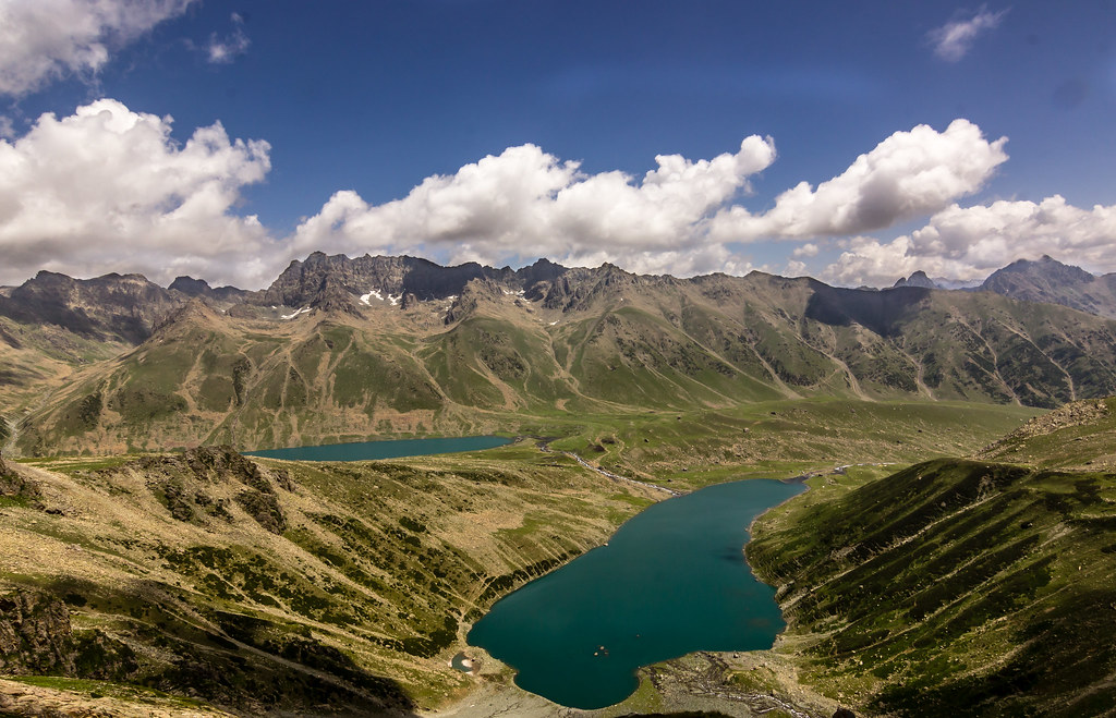 Gangabal Twin Lakes on Kashmir Great Lakes Trek