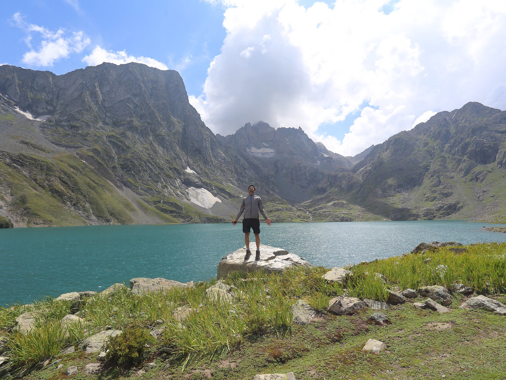 Vishansar Lake on Kashmir Great Lakes Trek