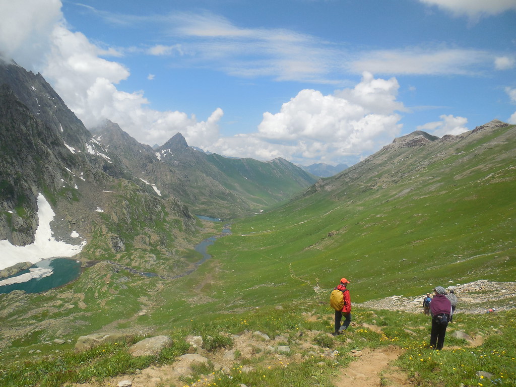 Gadsar Pass on Kashmir Great Lakes Trek