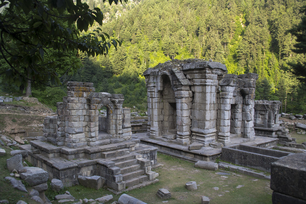 Naranag Temple Ruins on KGL Trek