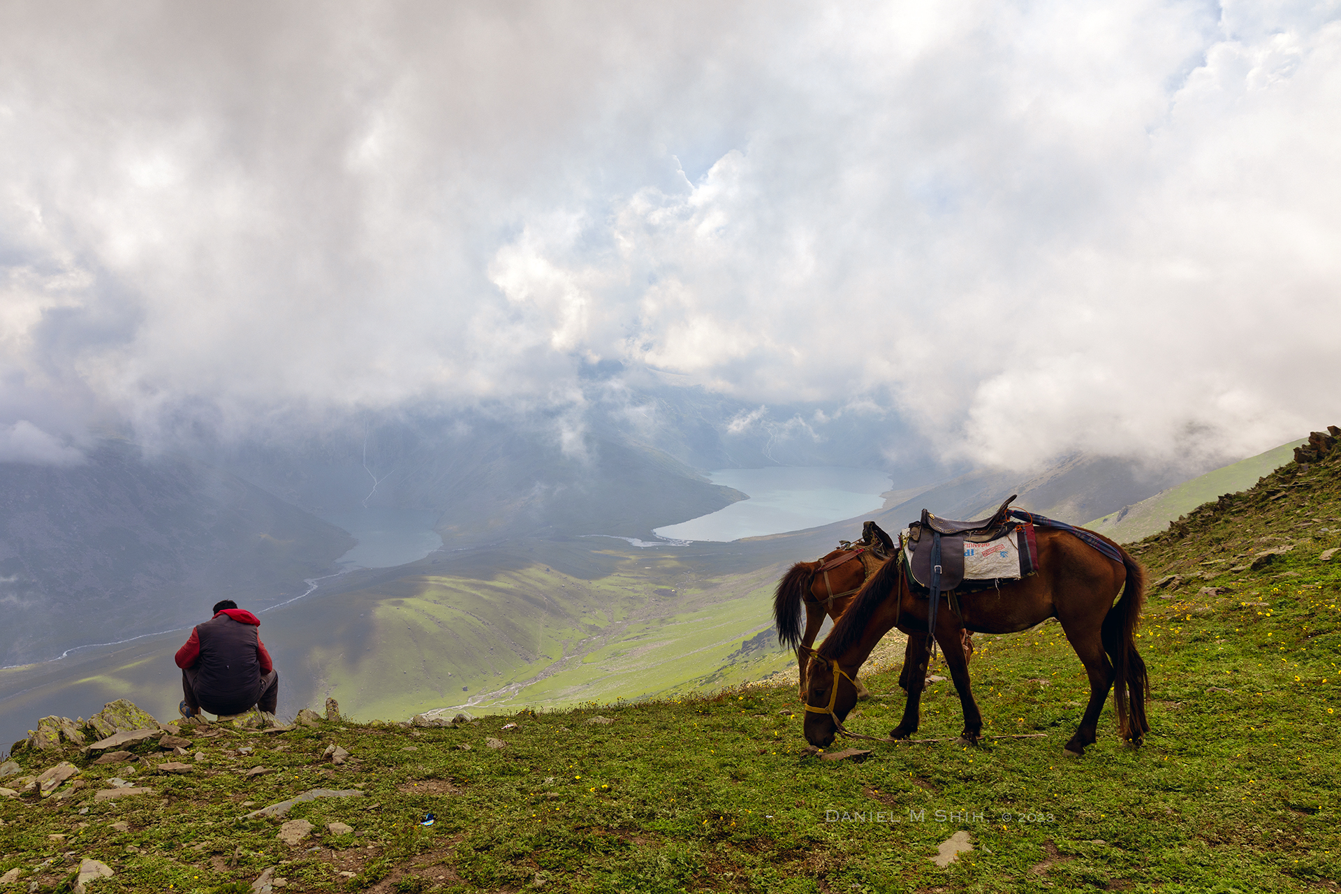 Zaj Pass on Kashmir Great Lakes Trek