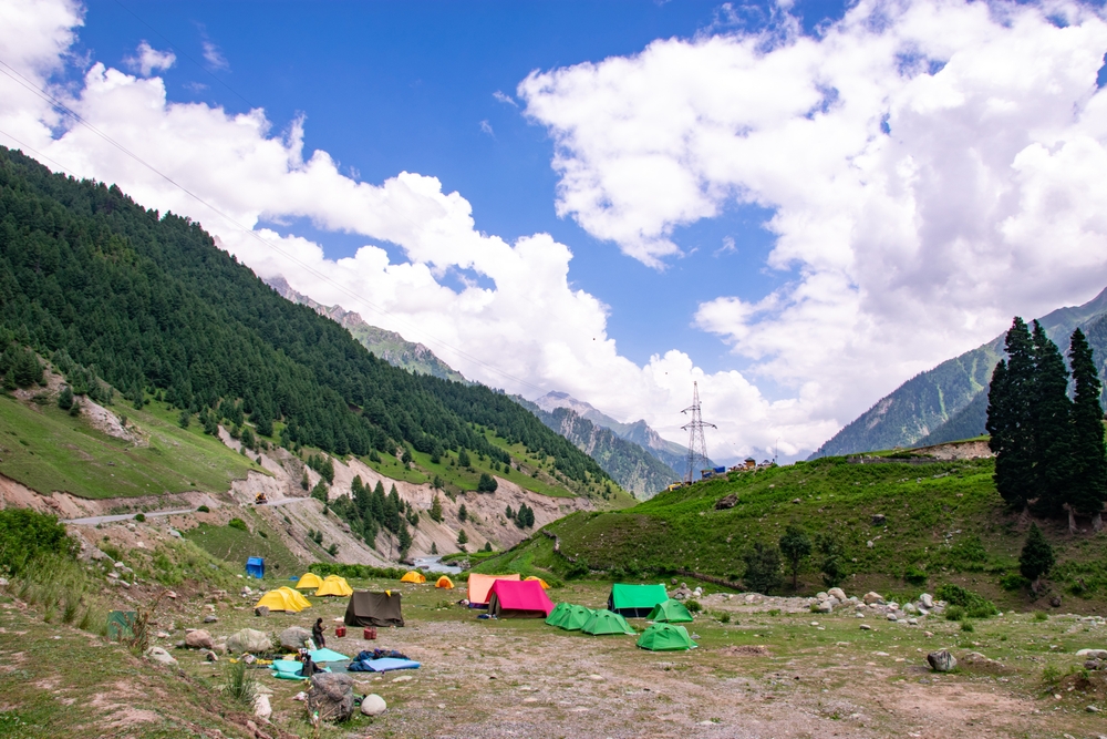 Shitkadi Campsite on Kashmir Great Lakes Trek